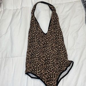 American apparel halter neck bodysuit
